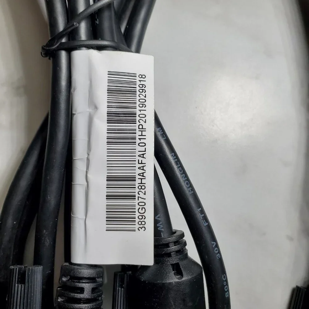 Lot of 6 Genuine HP 924318 Male To Male C2G VGA D-SUB Monitor Cable 15 P 5' New